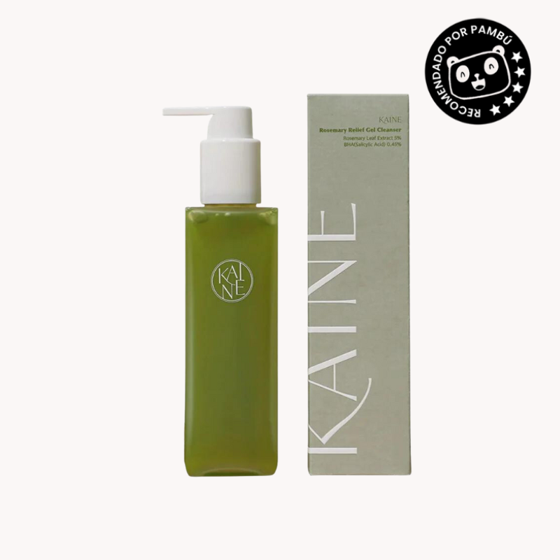 Rosemary Relief Gel Cleanser – KAINE | Limpiador en Gel con Romero para Calmar, Purificar y Refrescar la Piel