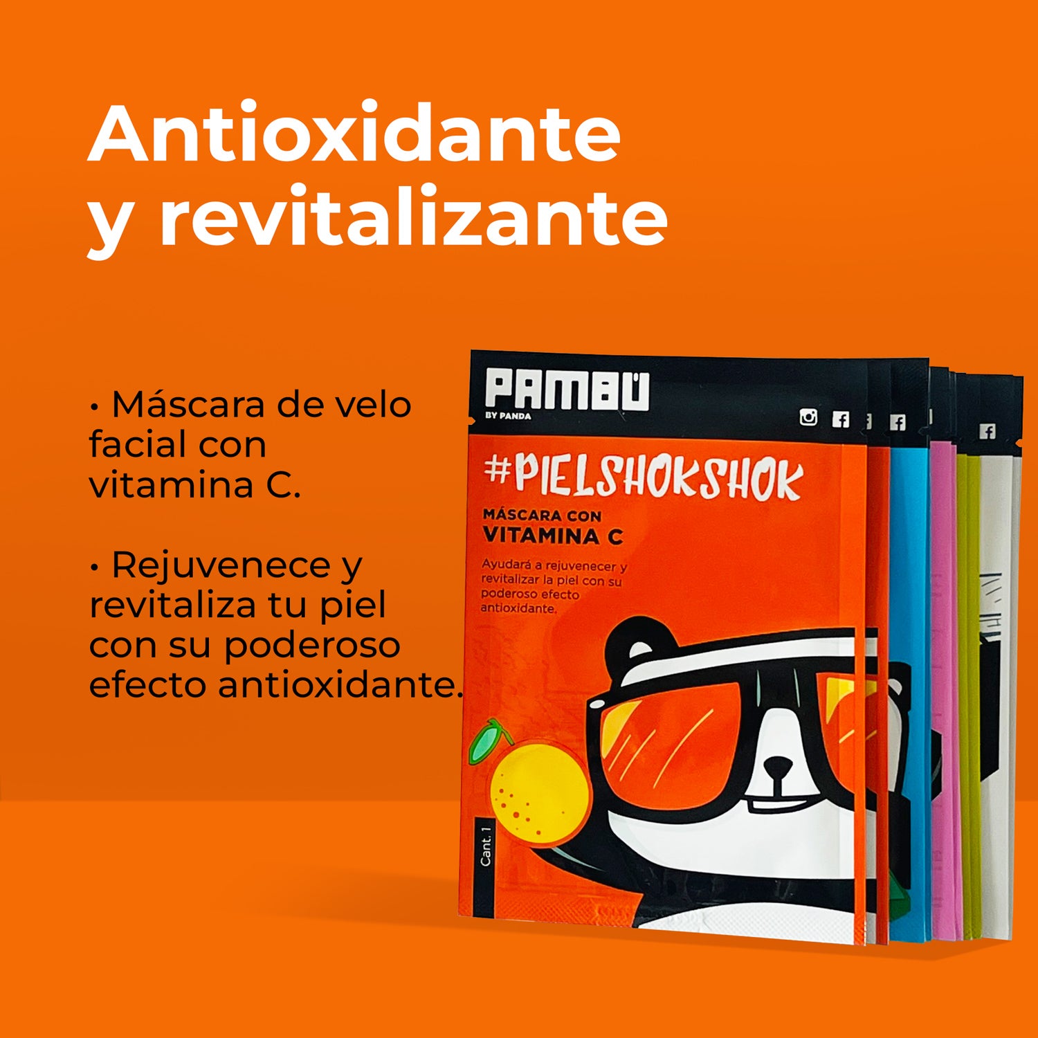 "Kit de Mascarillas Variadas (10 Unidades) - Sheet Masks PAMBÚ | Hidratación y Cuidado Completo