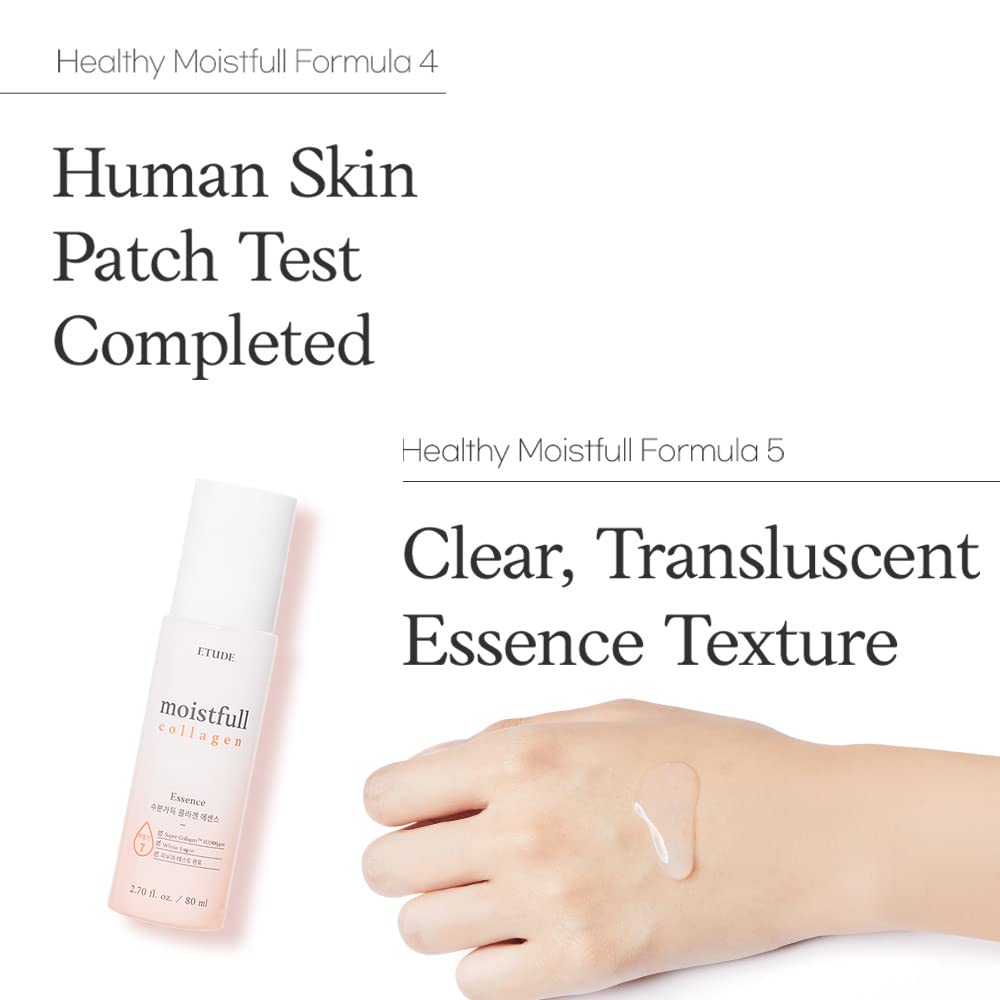 Esencia Hidratante con Colágeno Hidrolizado - Moistfull Collagen Essence Etude House | Elasticidad y Suavidad