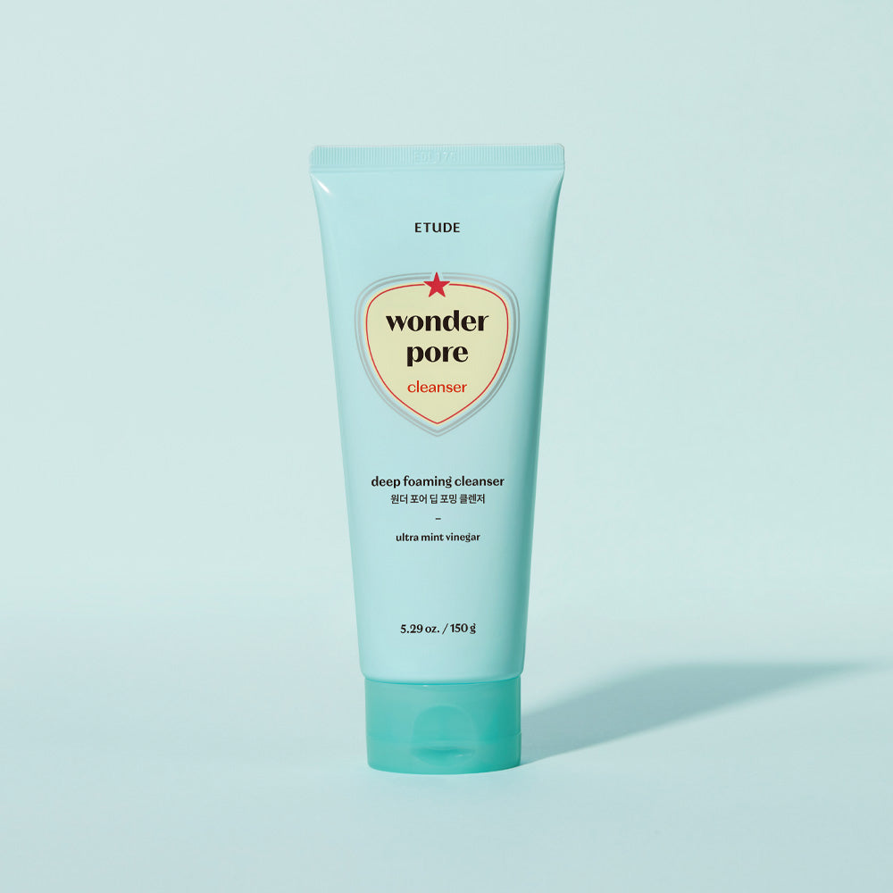 Wonder Pore Deep Foaming Cleanser – ETUDE HOUSE | Limpiador Facial Profundo para Piel Grasa y Poros Dilatados