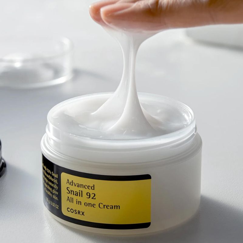 Crema Reparadora con Mucina de Caracol - Advanced Snail 92 All in One Cream COSRX 100g | Hidratación y Regeneración