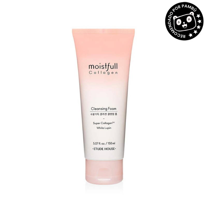 LIMPIADOR FACIAL EN FOAM, MOISTFULL COLLAGEN DE ETUDE HOUSE 150 ML
