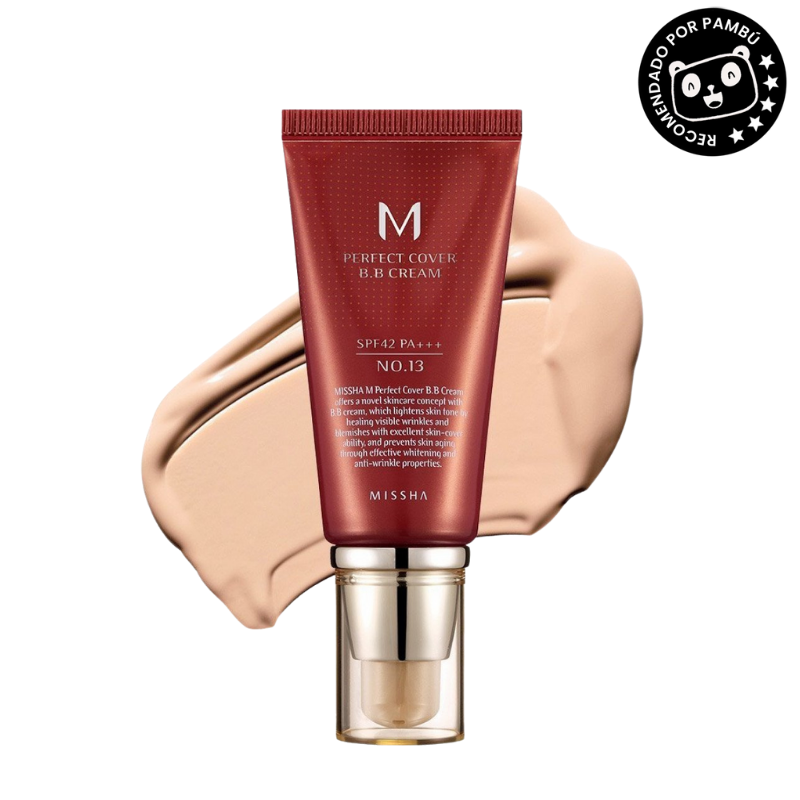BB Cream con Protección Solar - Missha Perfect Cover BB Cream 50ml | Cobertura y Cuidado UV