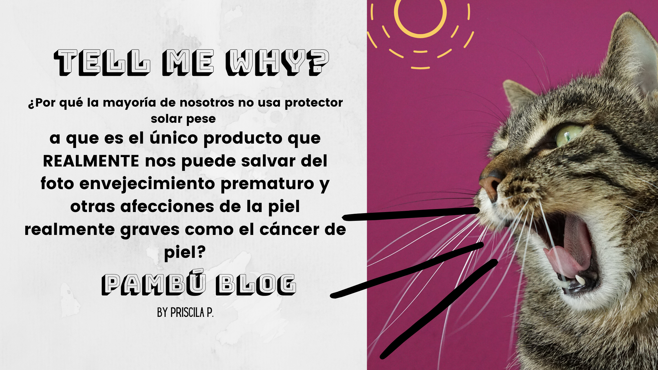 ¿Por qué la mayoría de nosotros no usa protector solar pese a que es el único producto que REALMENTE nos puede salvar del foto envejecimiento prematuro y otras cosas cosas muy graves como el cáncer de piel? 😕