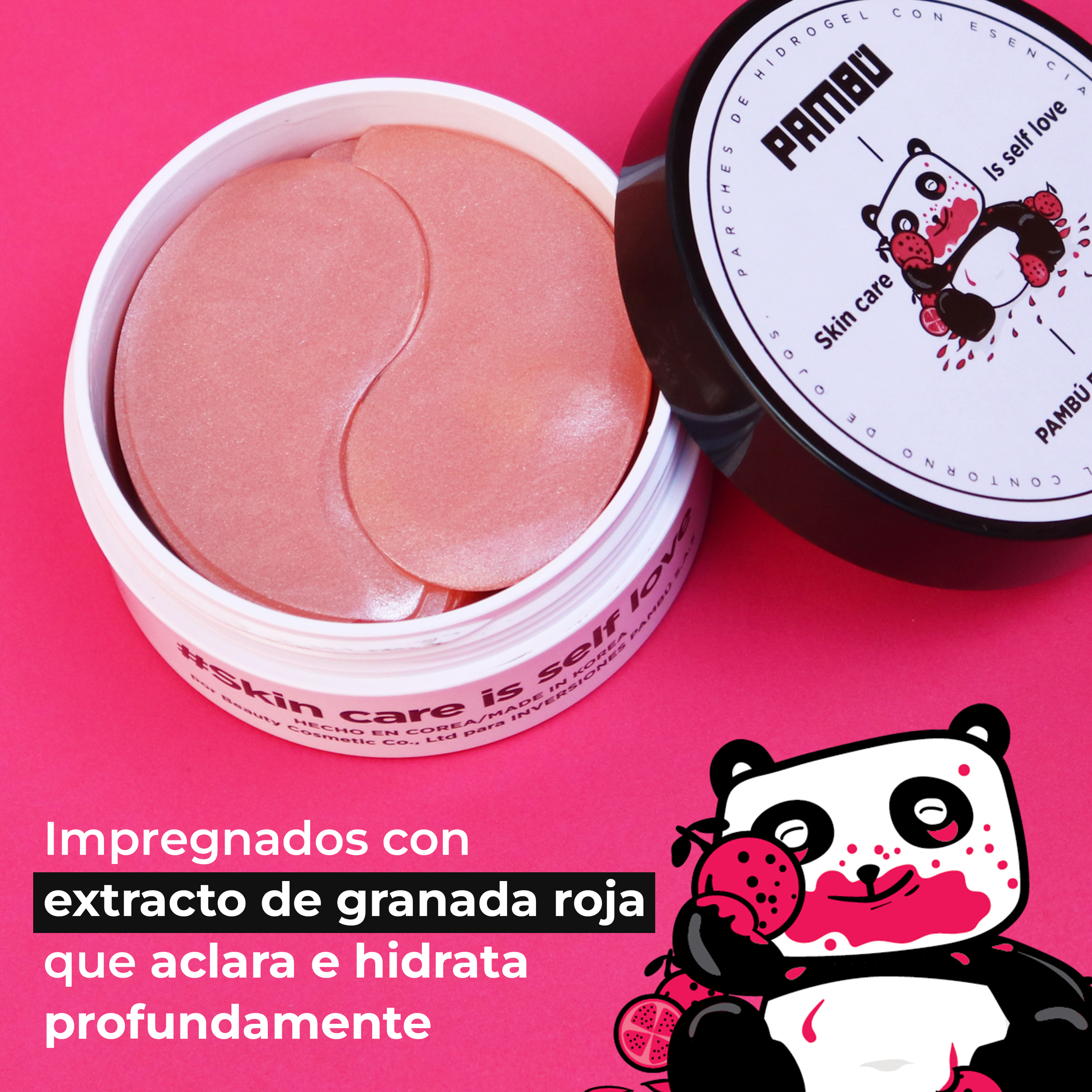 PAMBÚ Eye Spot - Parches de Hidrogel para el Contorno de Ojos | Hidratación y Reducción de Ojeras