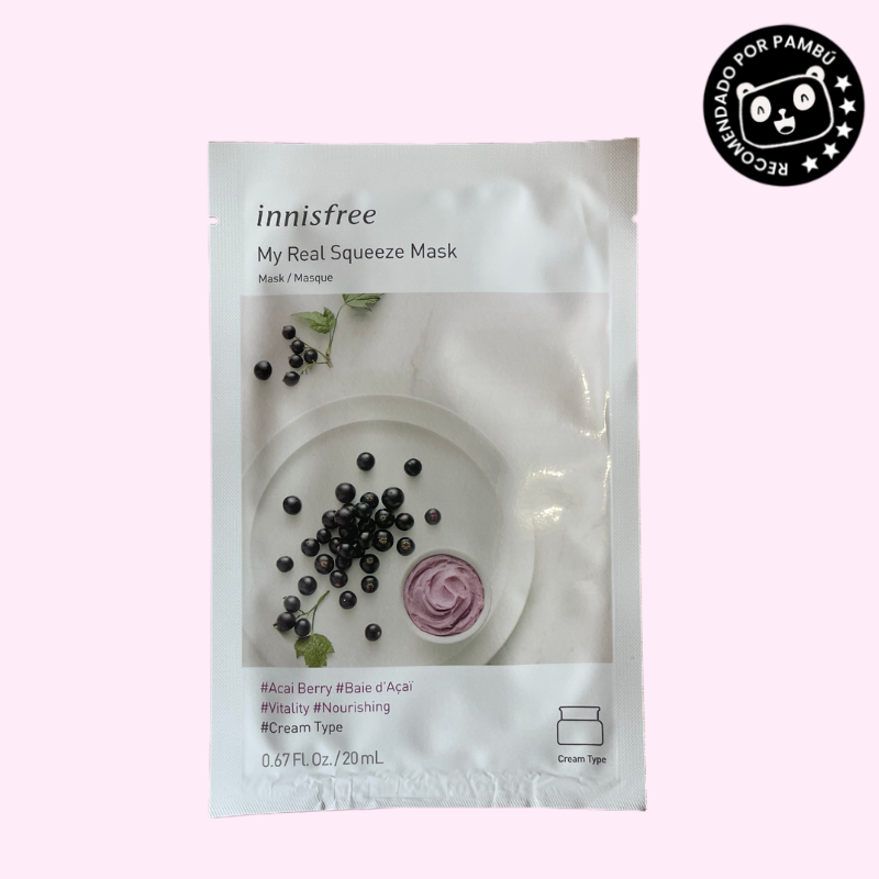 MASCARILLAS SURTIDAS_ INNISFREE_MY REAL SQUEEZE MASK