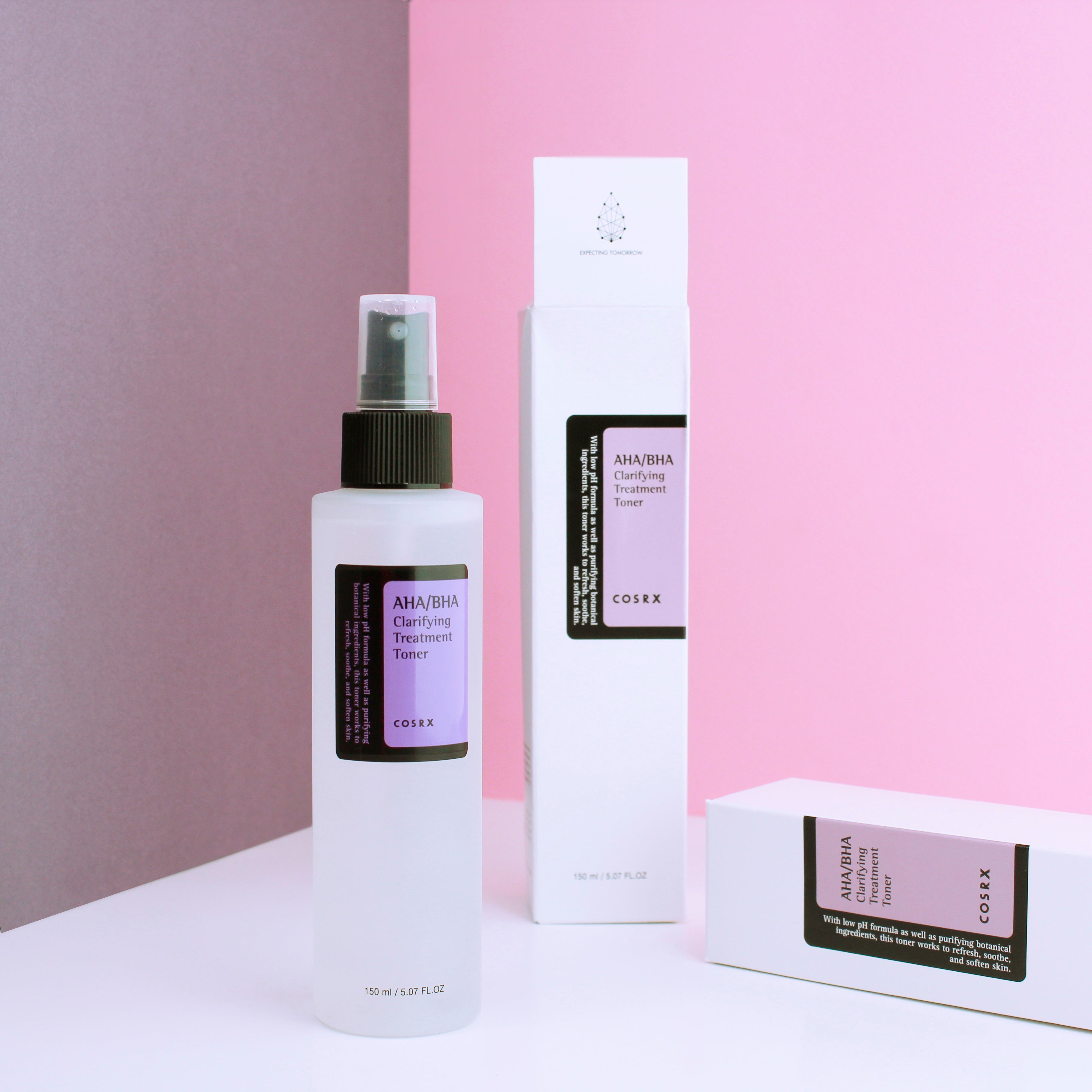 TÓNICO DE TRATAMIENTO EXFOLIANTE Y CLARIFICANTE de COSRX [AHA/BHA CLARIFYING TREATMENT TONER 150ml]